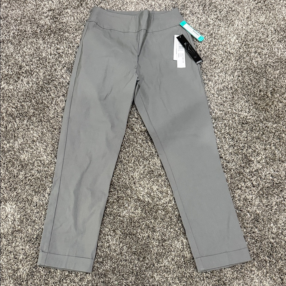 Tribal Light Grey High Rise Trousers